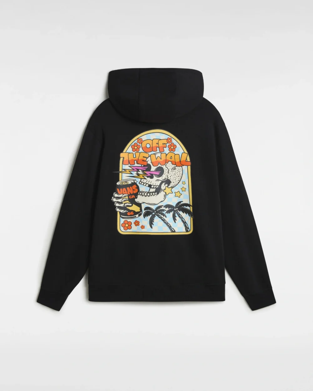 VANS - קפוצ'ון Bouya Classic Ft Full Zip – V00KHZBLK – black – 1