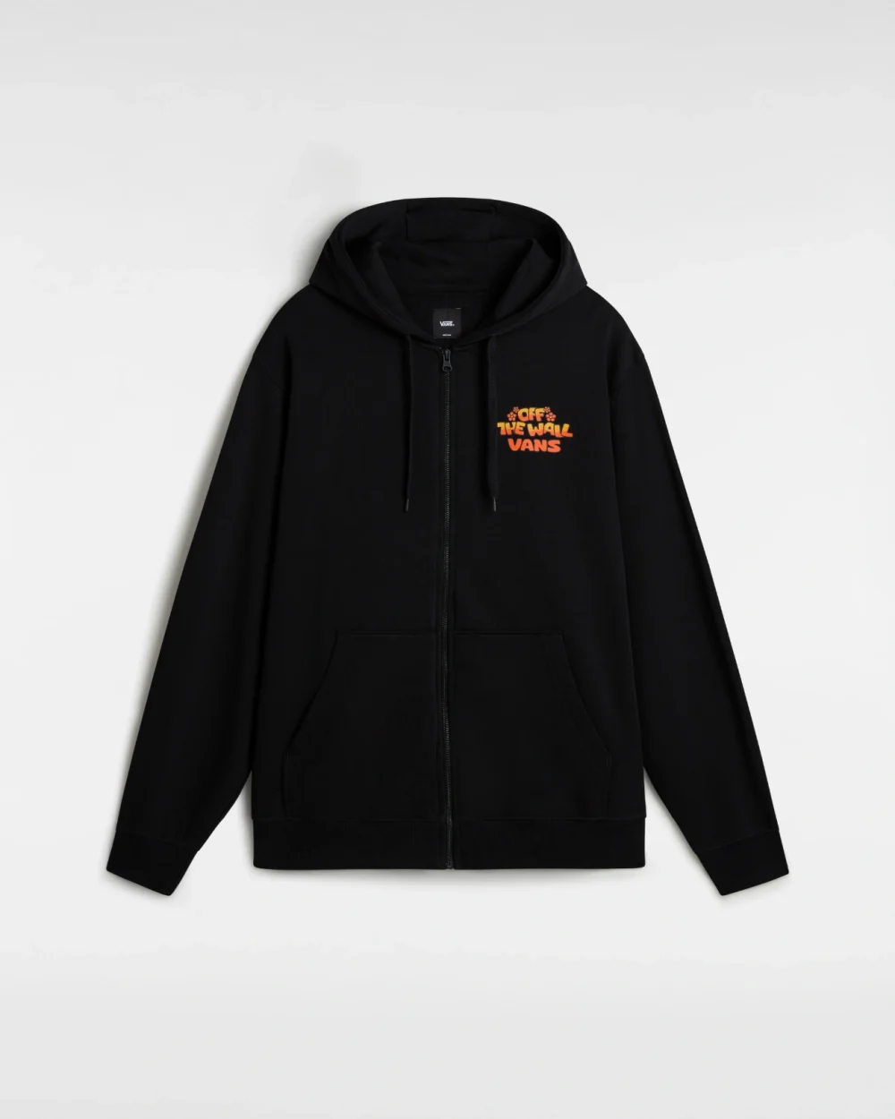 VANS - קפוצ'ון Bouya Classic Ft Full Zip – V00KHZBLK – black – 1