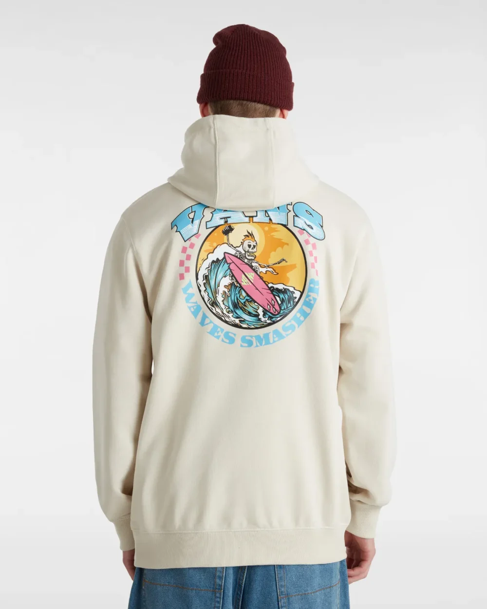 VANS - קפוצ'ון True Waves – V00KJ02N1 – oatmeal – 3