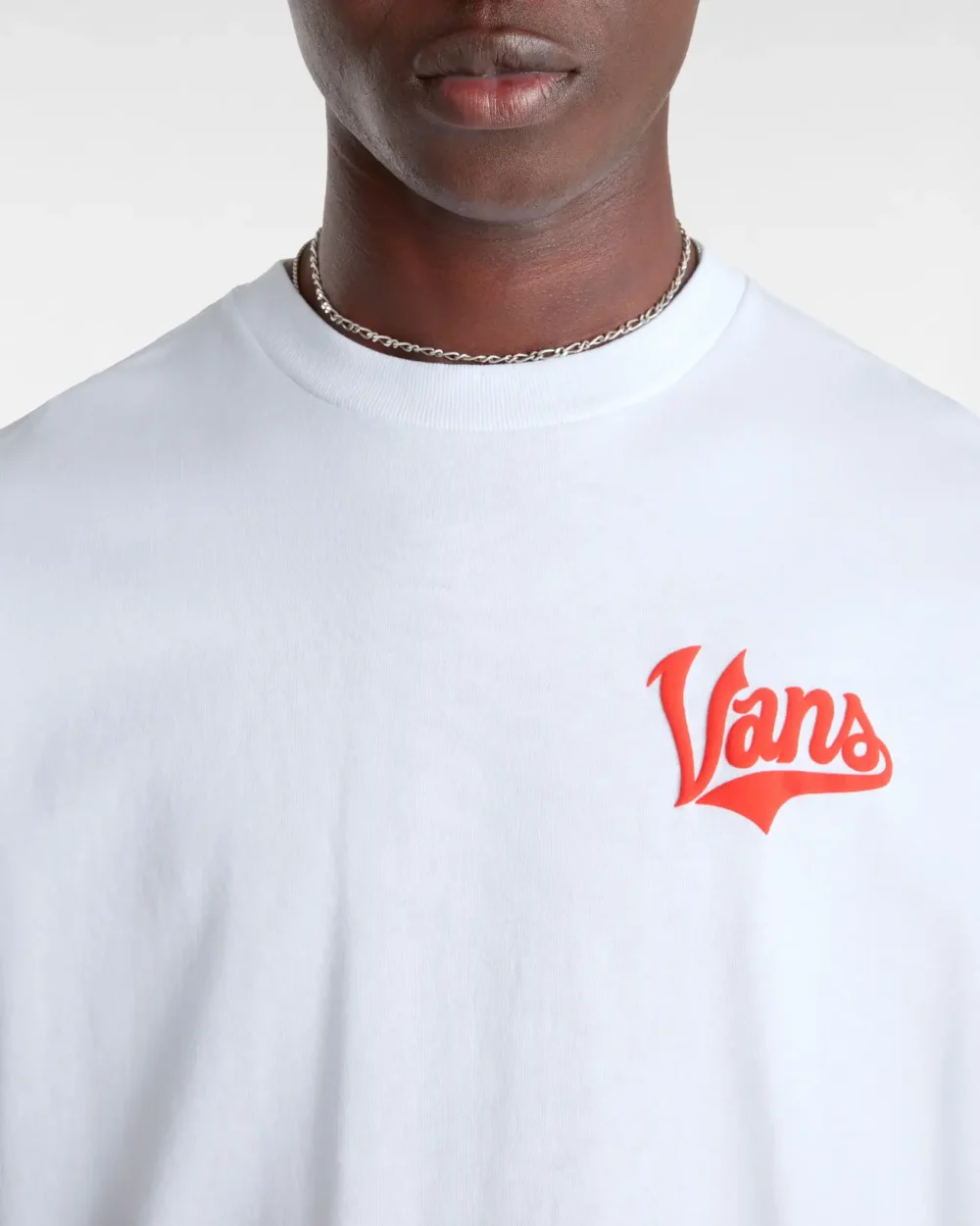 VANS - טי שירט Linea Loose – V00KTEWHT – white – 5