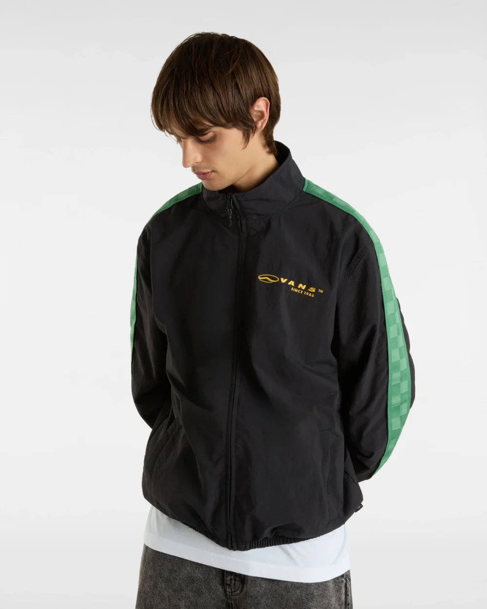 VANS - ג'קט Scanner Nylon Loose Track – V00KUZBLK – black – 2