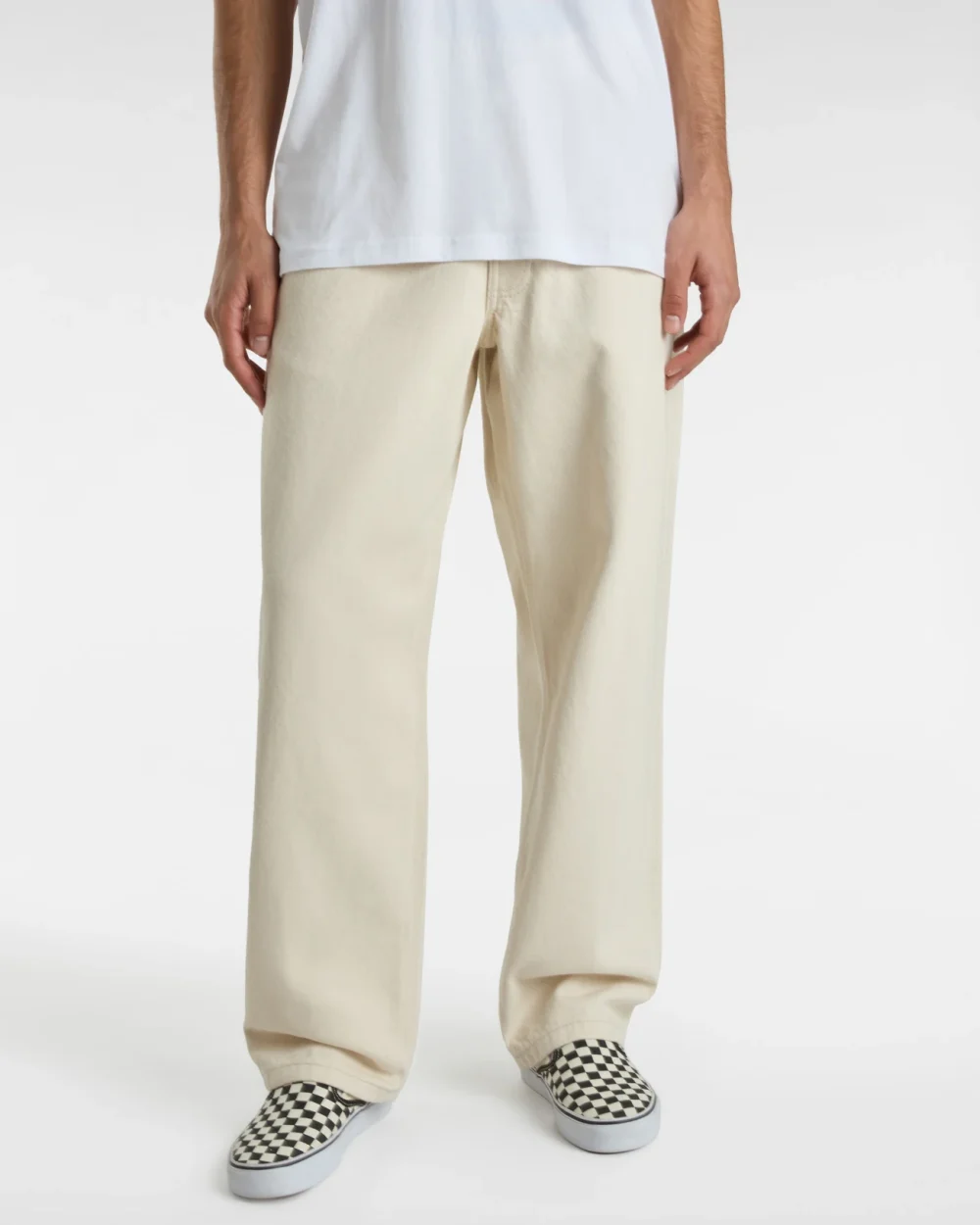 VANS - ג'ינס Skate Check-5 Loose – V00KXM7VJ – natural – 2