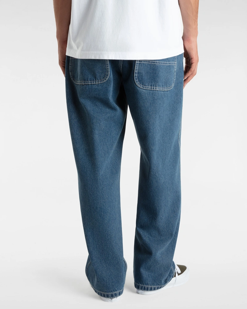 VANS - ג'ינס Skate Check-5 Loose – V00KXMAHU – vintage-indigo – 3