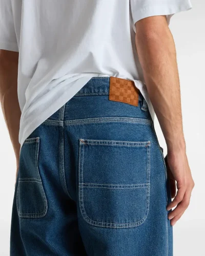 VANS - ג'ינס Skate Check-5 Loose – V00KXMAHU – vintage-indigo – 7