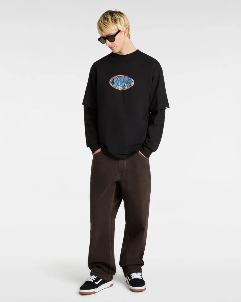 VANS - ג'ינס Skate Check-5 Loose – V00KXMY7U – after-dark – 5