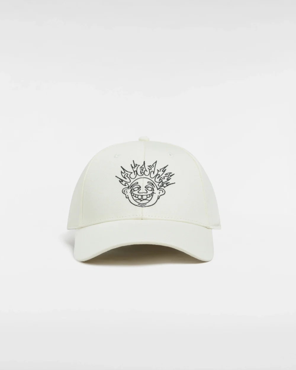 VANS - כובע Skate Smile Spike Curve Bill – V00KXXFS8 – marshmallow – 1