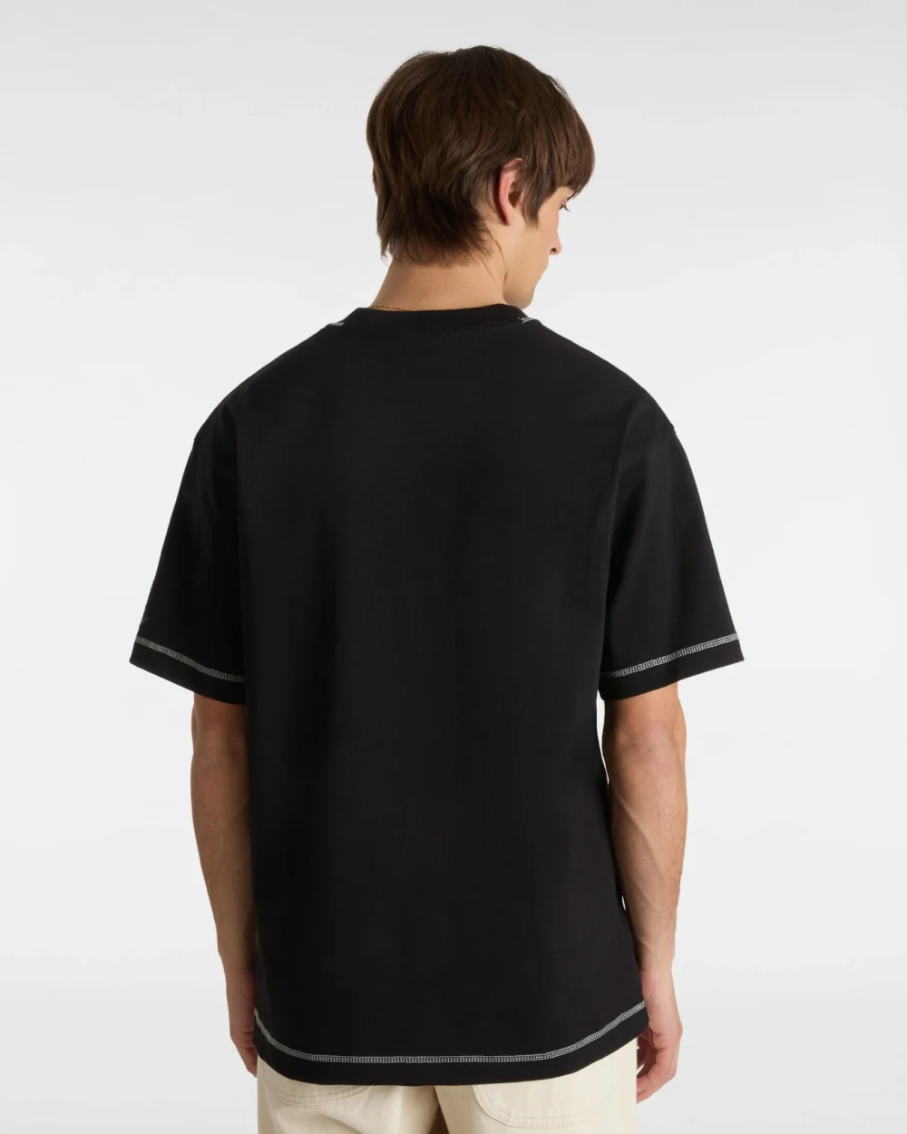 VANS - טי שירט Skate Clay – V00M0KBLK – black – 3