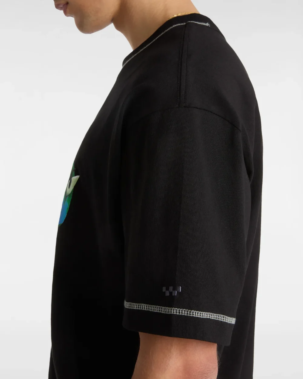 VANS - טי שירט Skate Clay – V00M0KBLK – black – 6