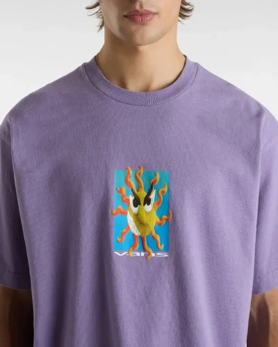 VANS - טי שירט Skate Clay – V00M0S6PH – purple-haze – 6