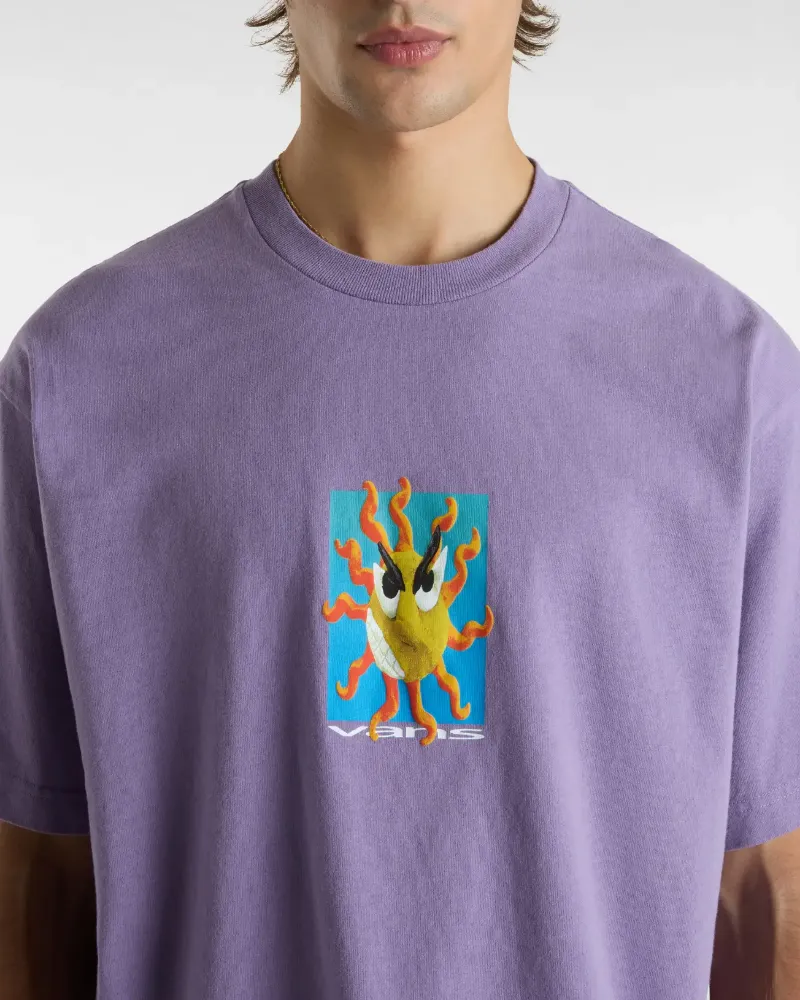 VANS - טי שירט Skate Clay – V00M0S6PH – purple-haze – 6