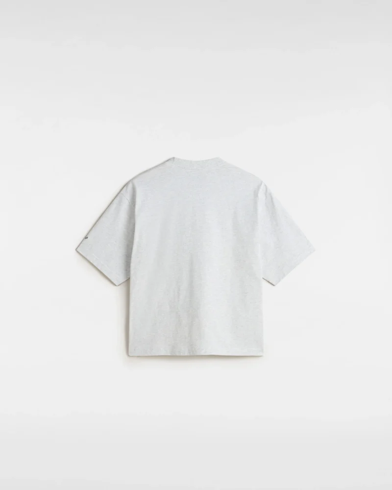 VANS - טי שירט Skate Ying Yang Eyes – V00M0VRKZ – ash-heather – 1