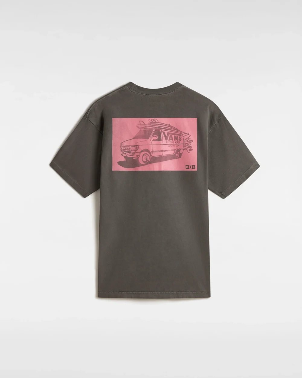 VANS - טי שירט Mte Beachfront – V00M2WBLK – black – 1