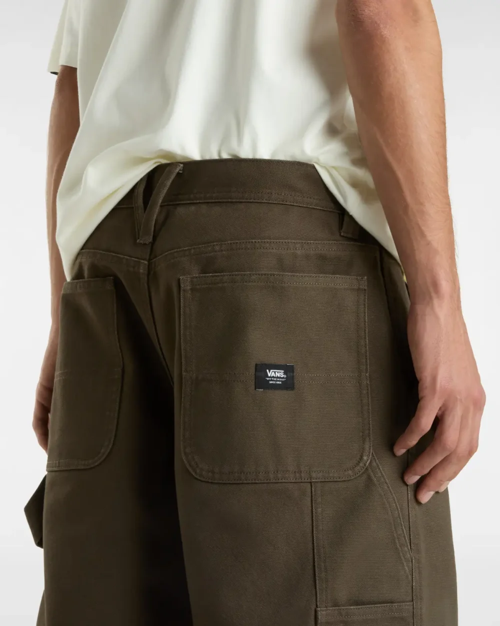 VANS - מכנסיים קצרים Drill Chore Carpenter Loose Canvas – V00M39D4C – turkish-coffee – 7