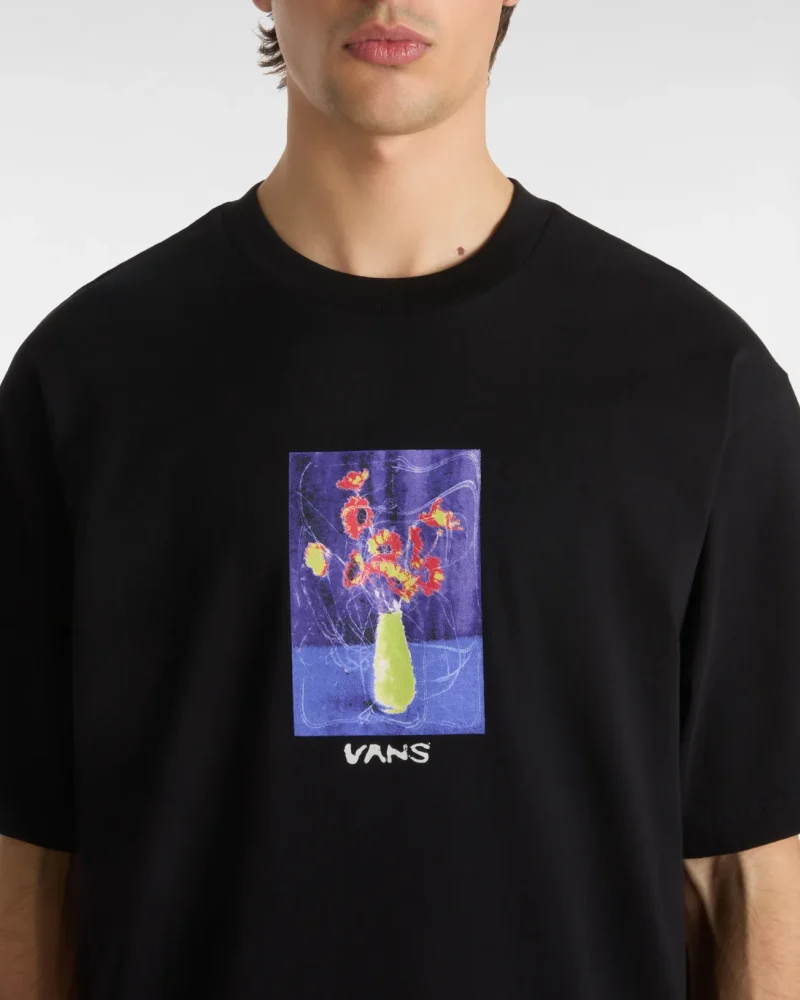 VANS - טי שירט Decor – V00M4BBLK – black – 5