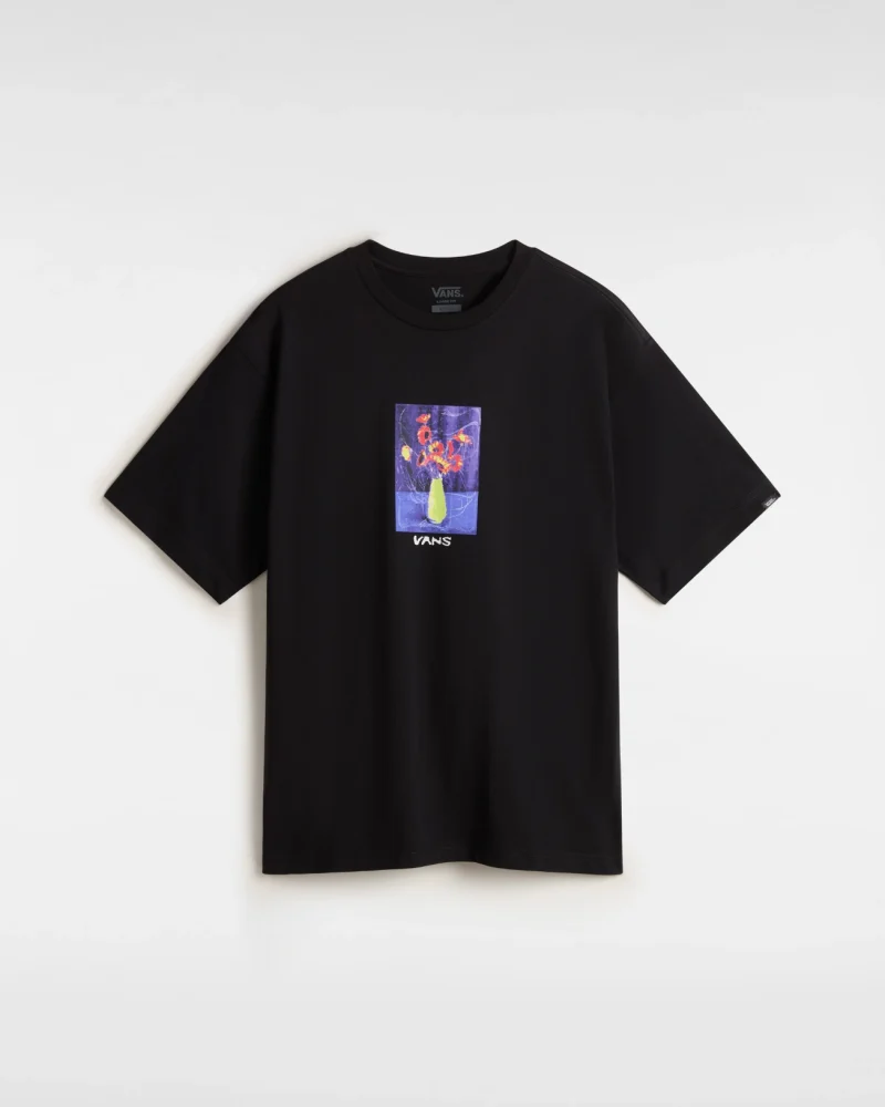 VANS - טי שירט Decor – V00M4BBLK – black – 1