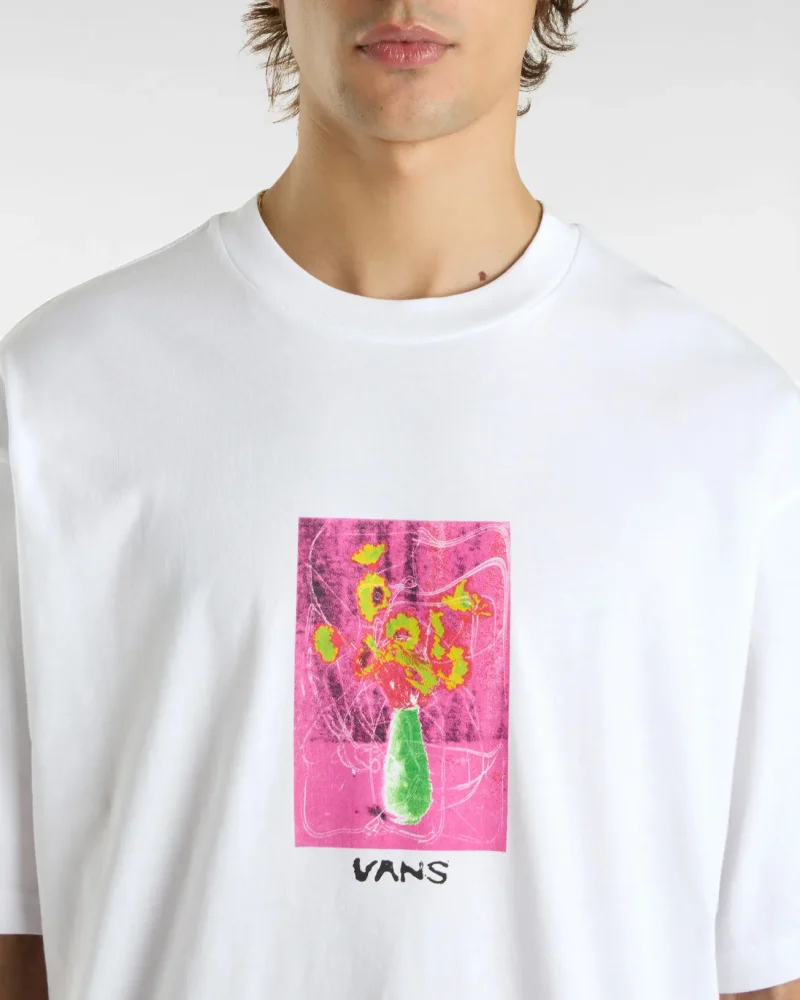 VANS - טי שירט Decor – V00M4BWHT – white – 5