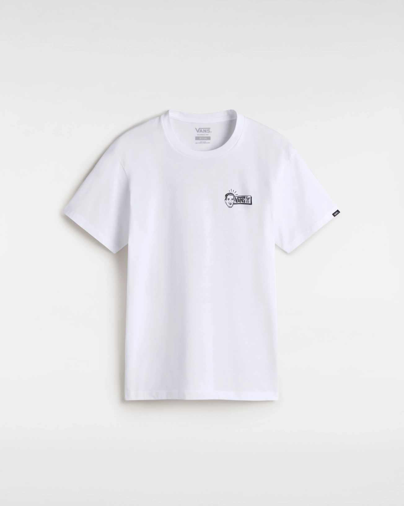 VANS - טי שירט Death Grip – V00M5AWHT – white – 1