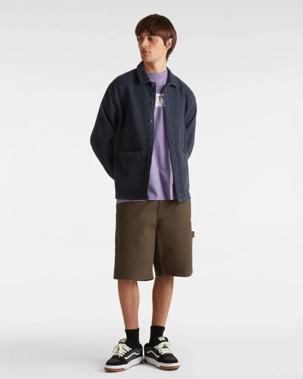 VANS - טי שירט Vsuper – V00M5D6PH – purple-haze – 2