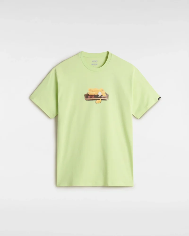 VANS - טי שירט Times Up – V00M5FCLH – shadow-lime – 1