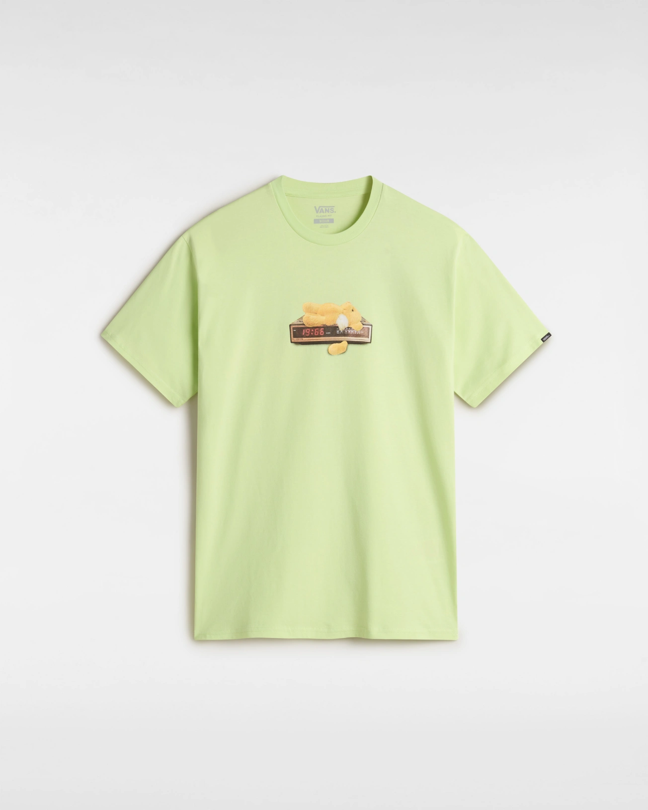 VANS - טי שירט Times Up – V00M5FCLH – shadow-lime – 1