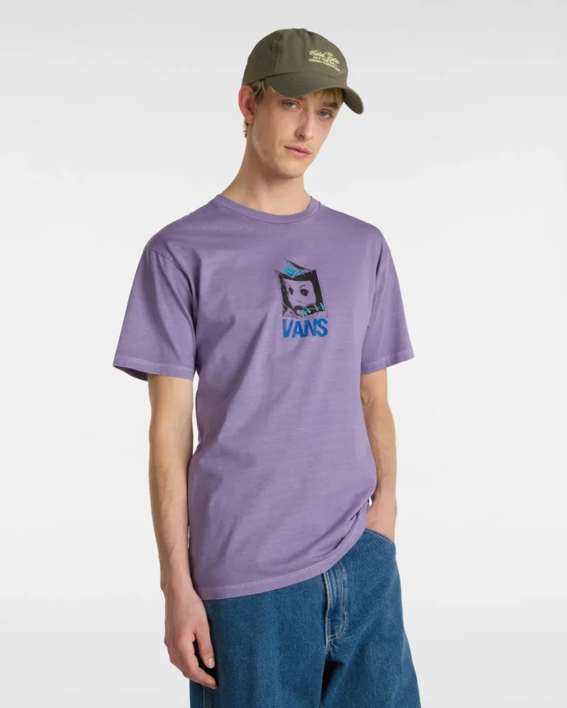 VANS - טי שירט Dollface – V00M5G6PH – purple-haze – 2
