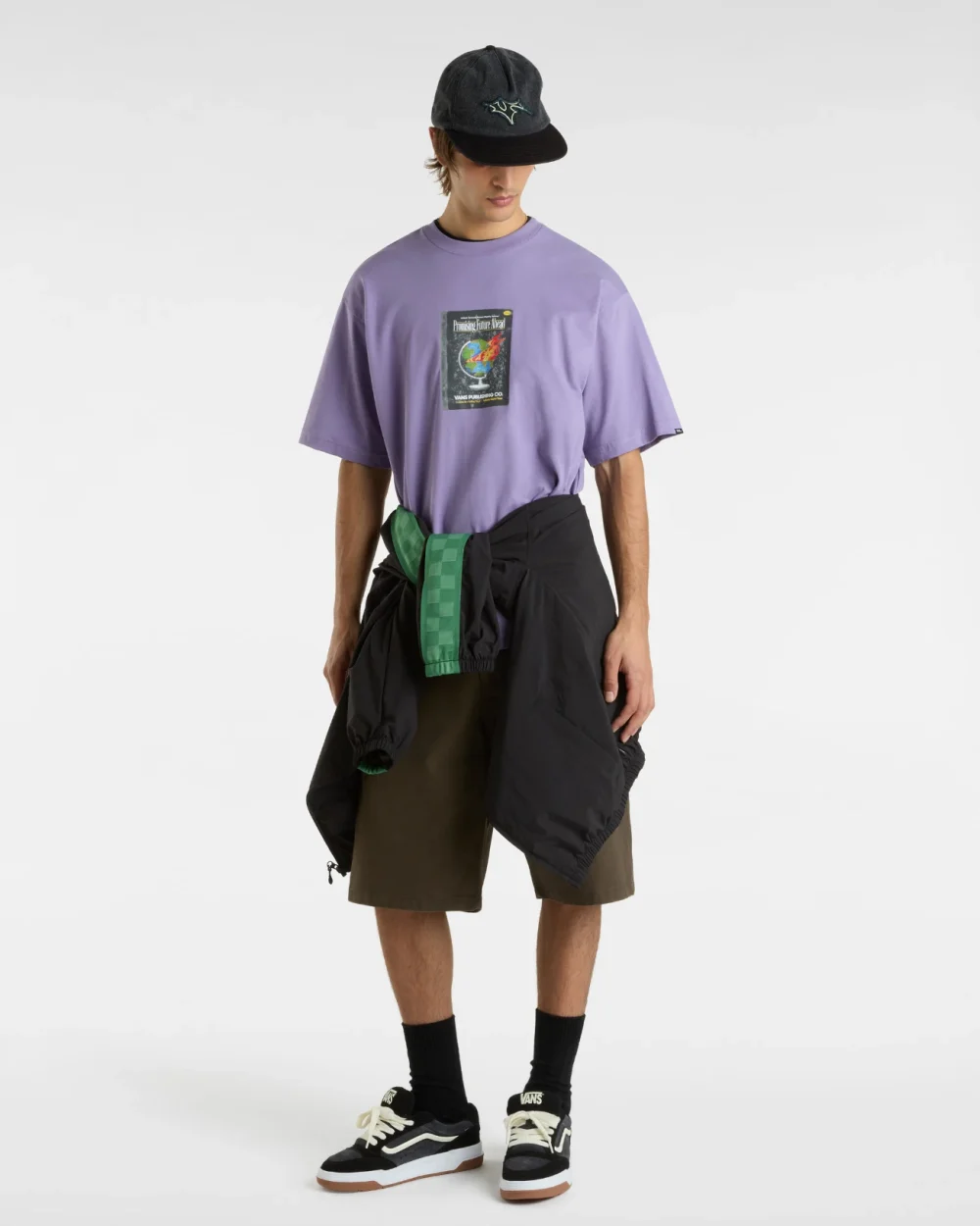 VANS - טי שירט Paperback Writer – V00M5W6PH – purple-haze – 4