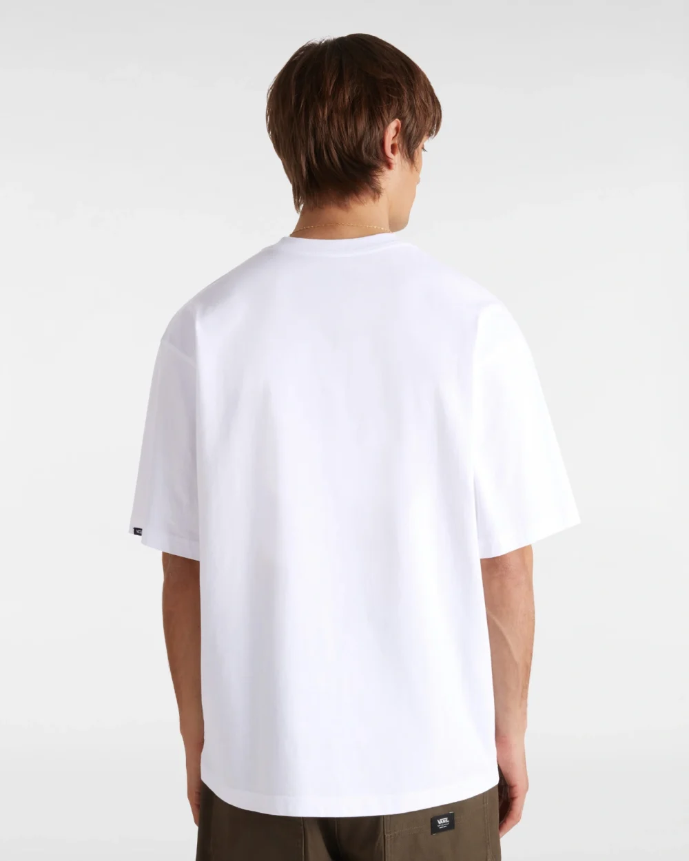 VANS - טי שירט Paperback Writer – V00M5WWHT – white – 3