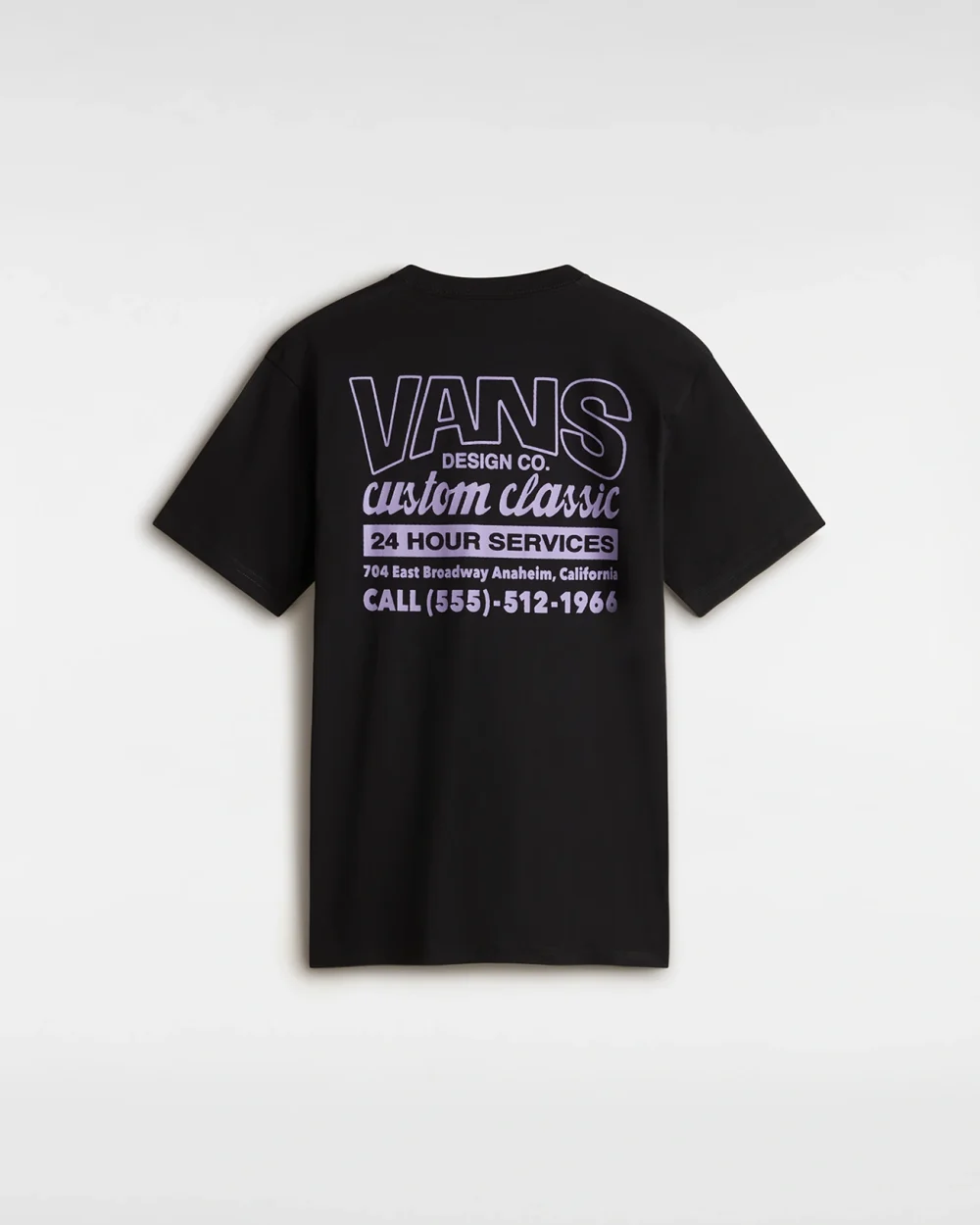 VANS - טי שירט Shop Front – V00M60BLK – black – 1