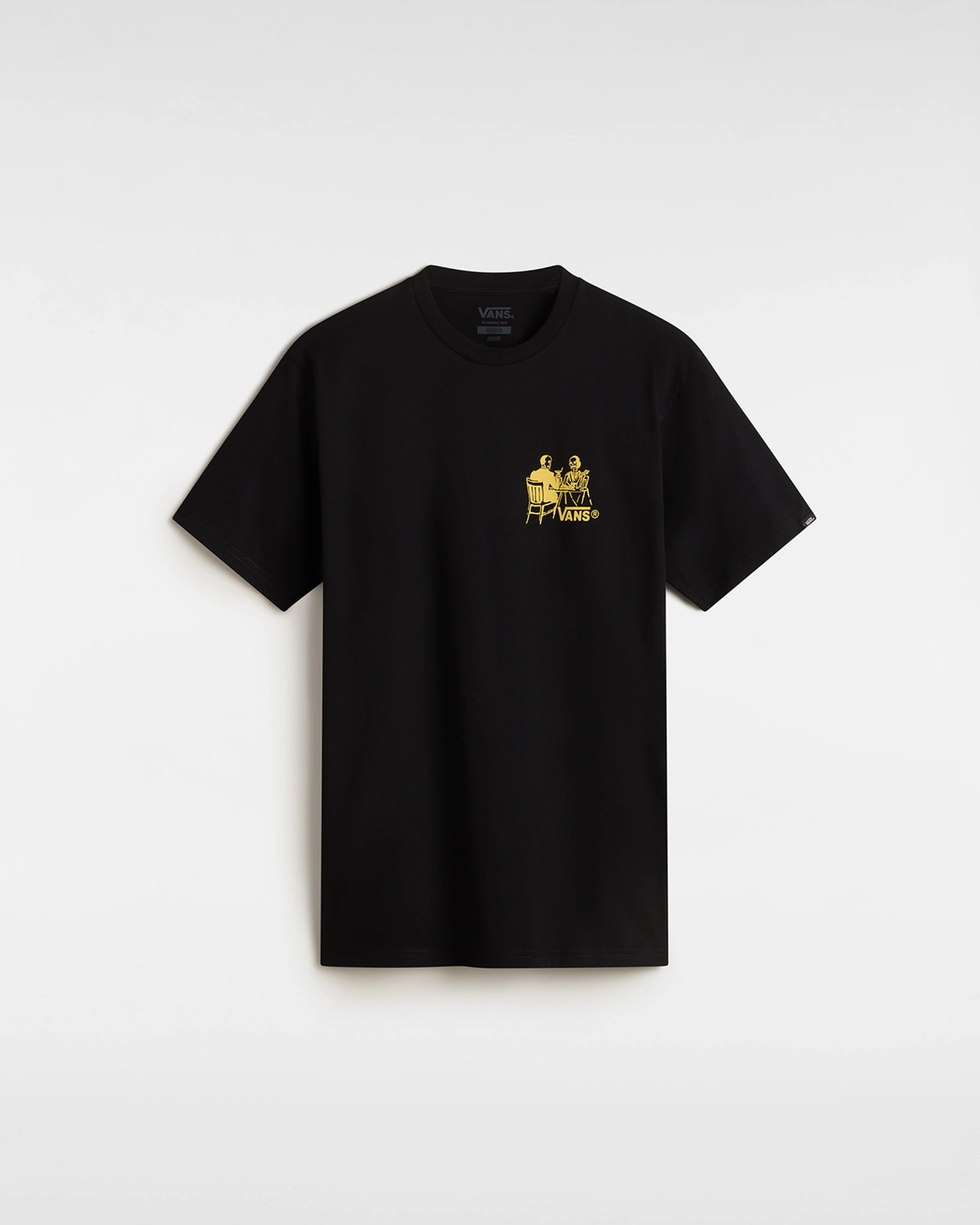 VANS - טי שירט Fine Dining – V00M6BBLK – black – 1