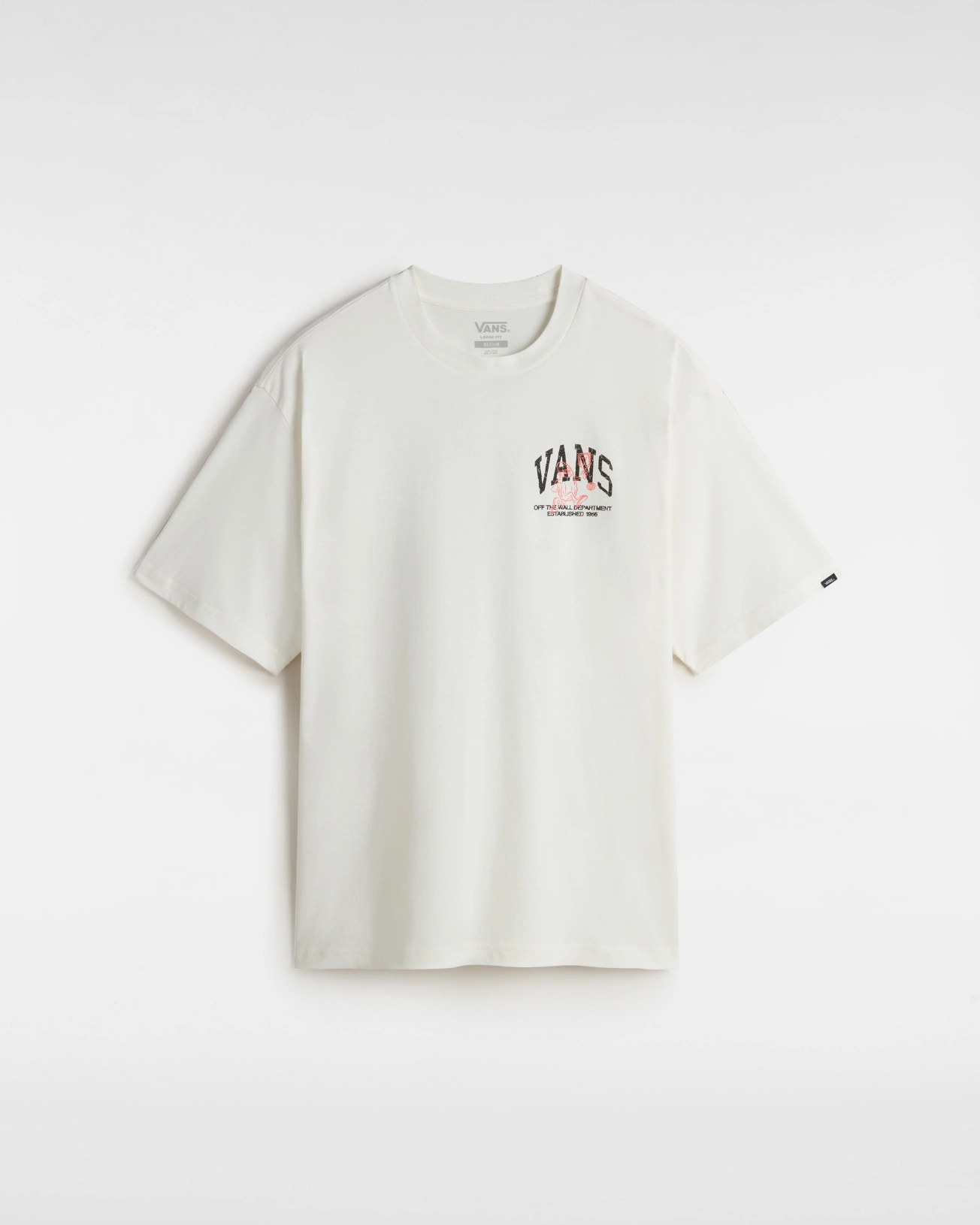 VANS - טי שירט Pickle Champ – V00M6EFS8 – marshmallow – 1