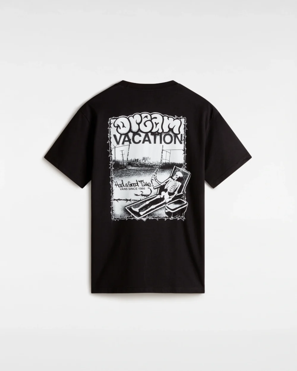 VANS - טי שירט Good Times 66 – V00M6NBLK – black – 1