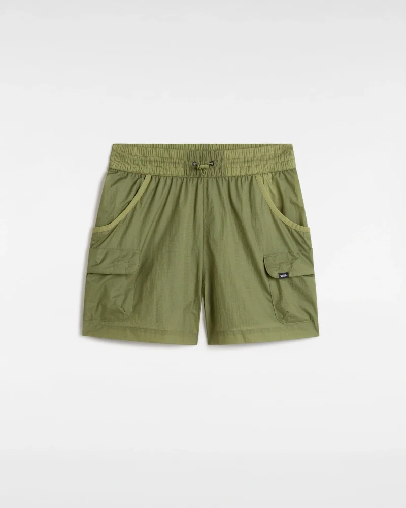 VANS - מכנסיים קצרים Mte Outbounds Windbreaker – V00M73ZBF – loden-green – 1