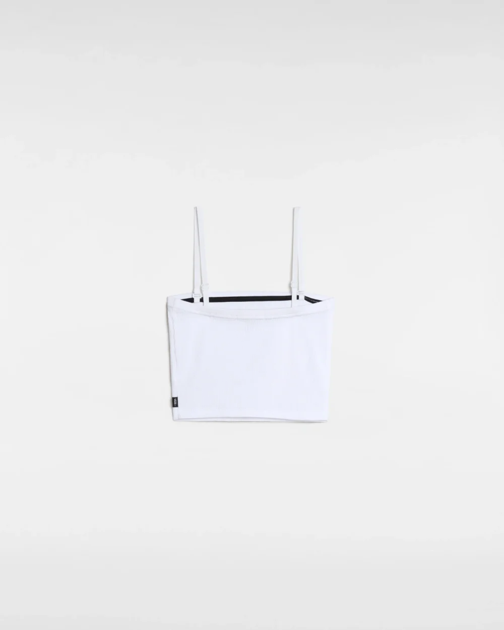 VANS - גופייה Drew Rib Tube Top – V00M8UWHT – white – 1
