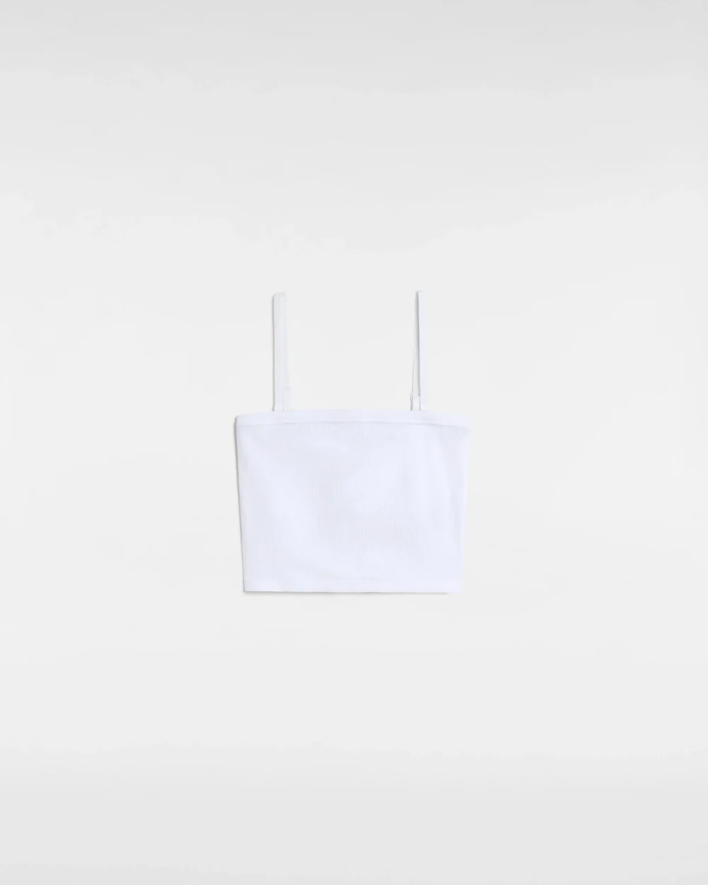 VANS - גופייה Drew Rib Tube Top – V00M8UWHT – white – 1