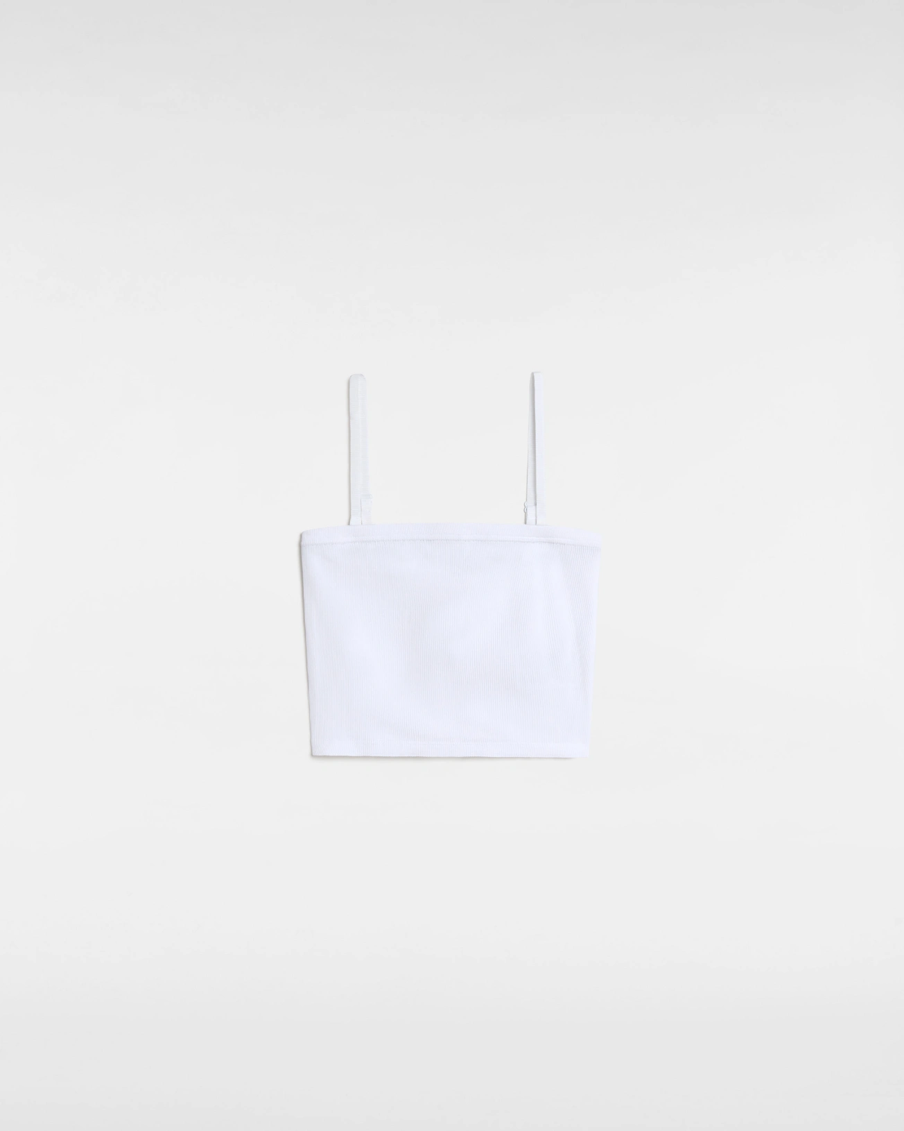VANS - גופייה Drew Rib Tube Top – V00M8UWHT – white – 1
