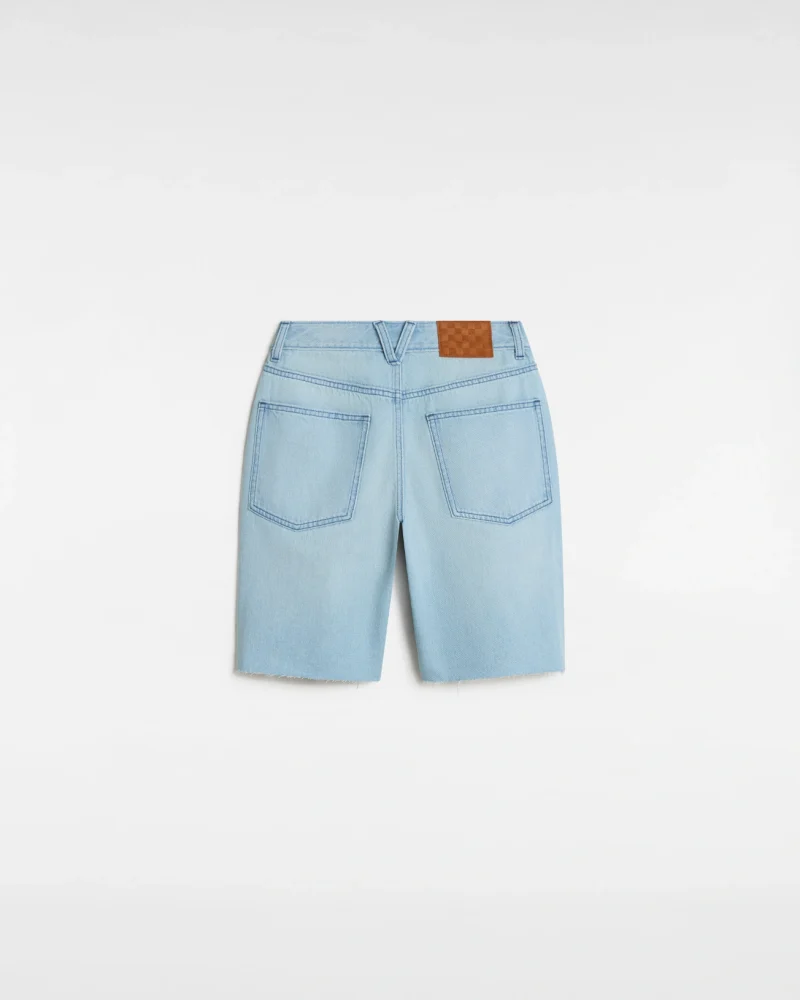 VANS - מכנסיים קצרים Sirelle Cut-Off – V00MBJTTJ – light-stonewash – 1
