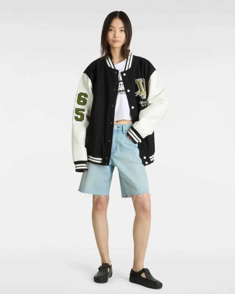 VANS - מכנסיים קצרים Sirelle Cut-Off – V00MBJTTJ – light-stonewash – 5