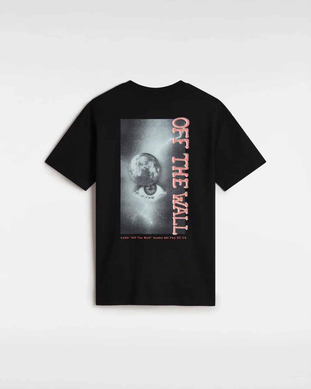 VANS - טי שירט Night Orb Oversized – V00MCFBLK – black – 1
