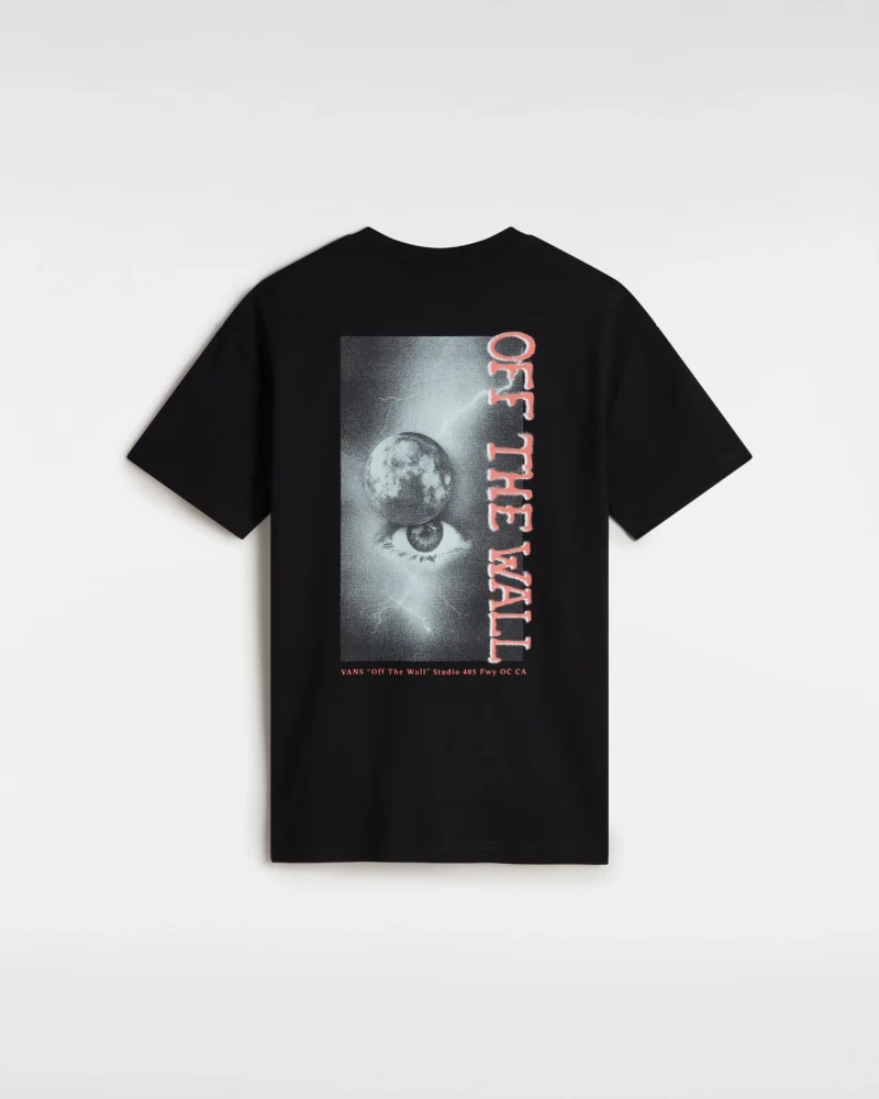 VANS - טי שירט Night Orb Oversized – V00MCFBLK – black – 1