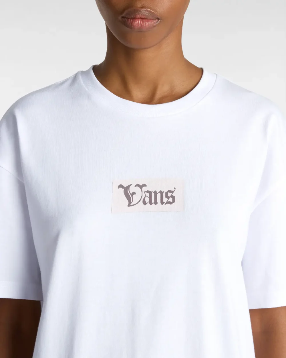 VANS - טי שירט Garden Oversized – V00MCGWHT – white – 5
