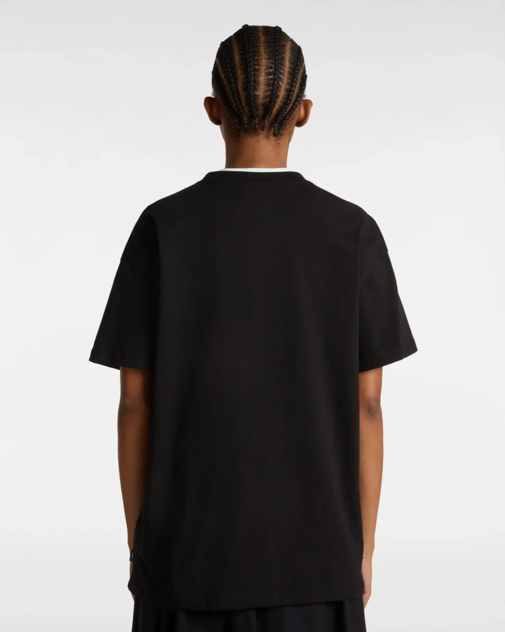 VANS - טי שירט Decay Oversized – V00MCRBLK – black – 3