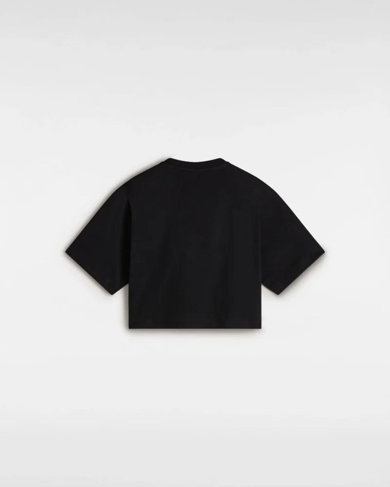 VANS - טי שירט נוער Birdsong Relaxed Crop – V00MEQBLK – black – 1