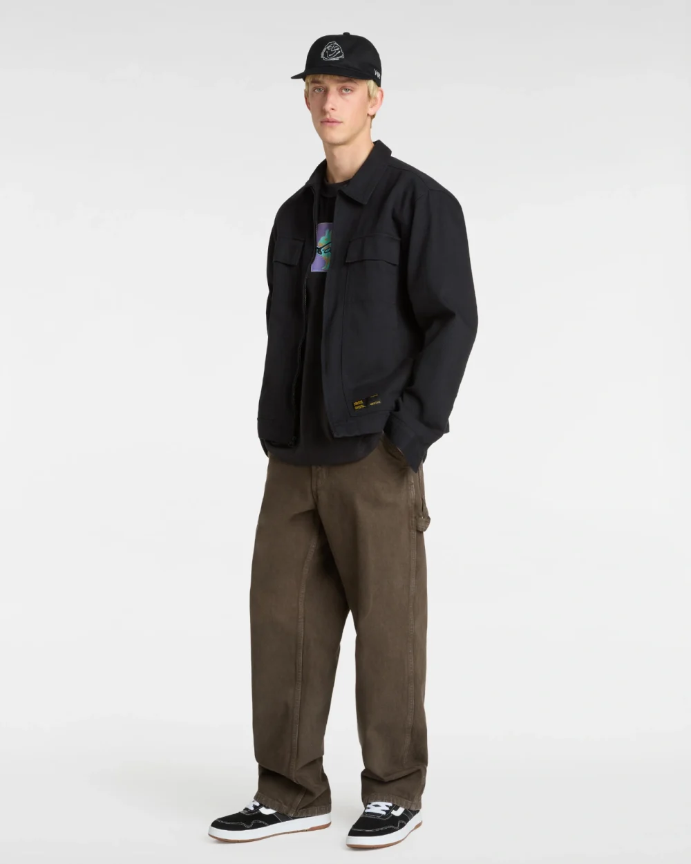 VANS - טי שירט Premium Down The Rabbit Hole – V00MF8E06 – tap-shoe – 4