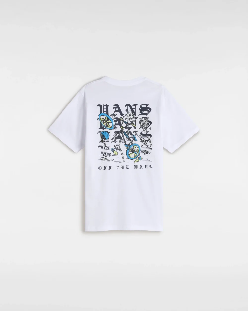 VANS - טי שירט נוער Shattered – V00MKJWHT – white – 1