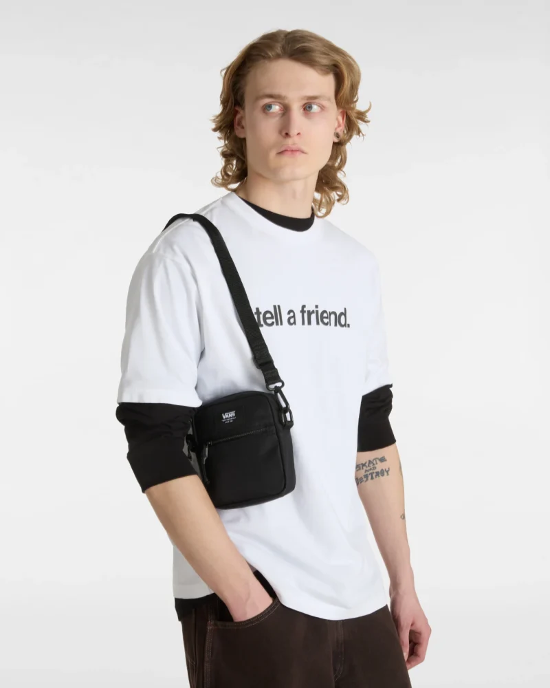 VANS - תיק צד Bail Crossbody – V00MP6BLK – black – 4