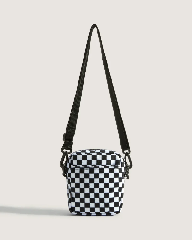 VANS - תיק צד Bail Crossbody – V00MP6Y28 – black-white – 1