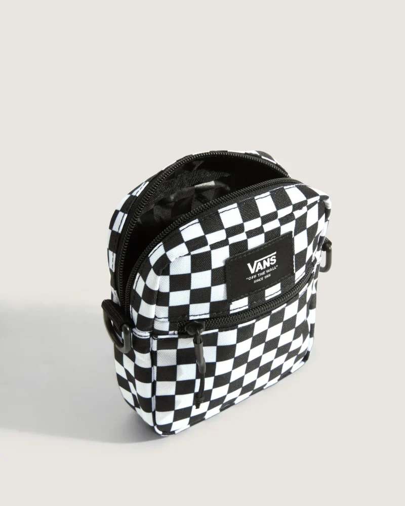 VANS - תיק צד Bail Crossbody – V00MP6Y28 – black-white – 3