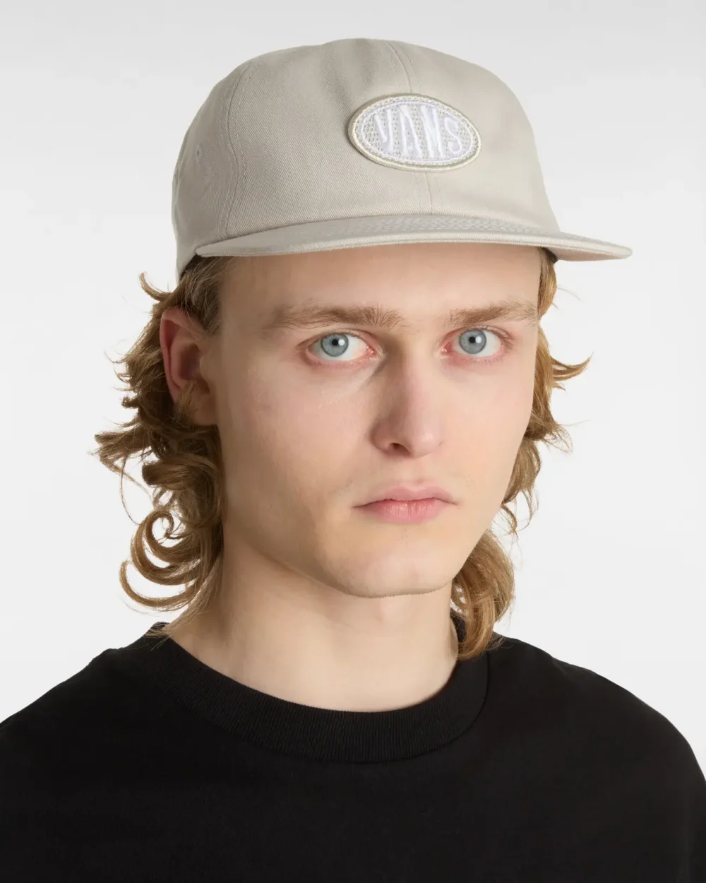 VANS - כובע Spray On Jockey – V00MPH2N1 – oatmeal – 3