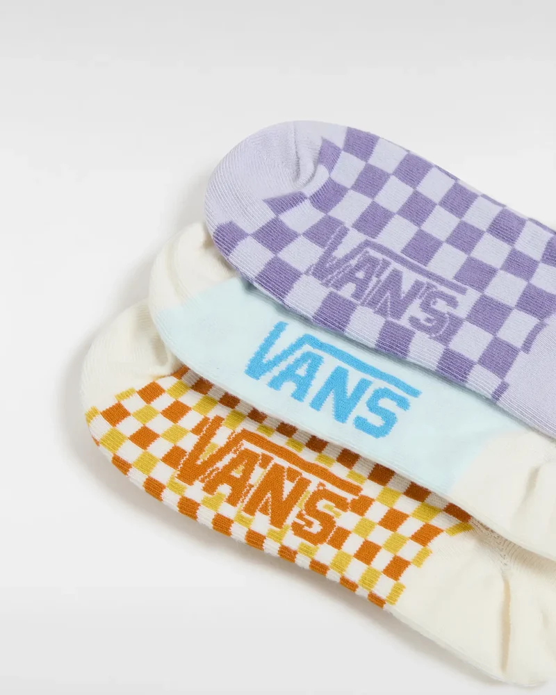 VANS - מארז 3 גרביים Vans Check Kick Canoodle – V00ND16PH – purple-haze – 2