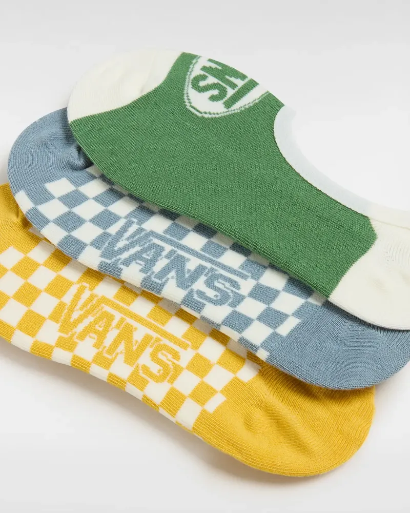 VANS - מארז 3 גרביים Buggin Out Canoodle – V00ND2ZX7 – spicy-mustard – 2